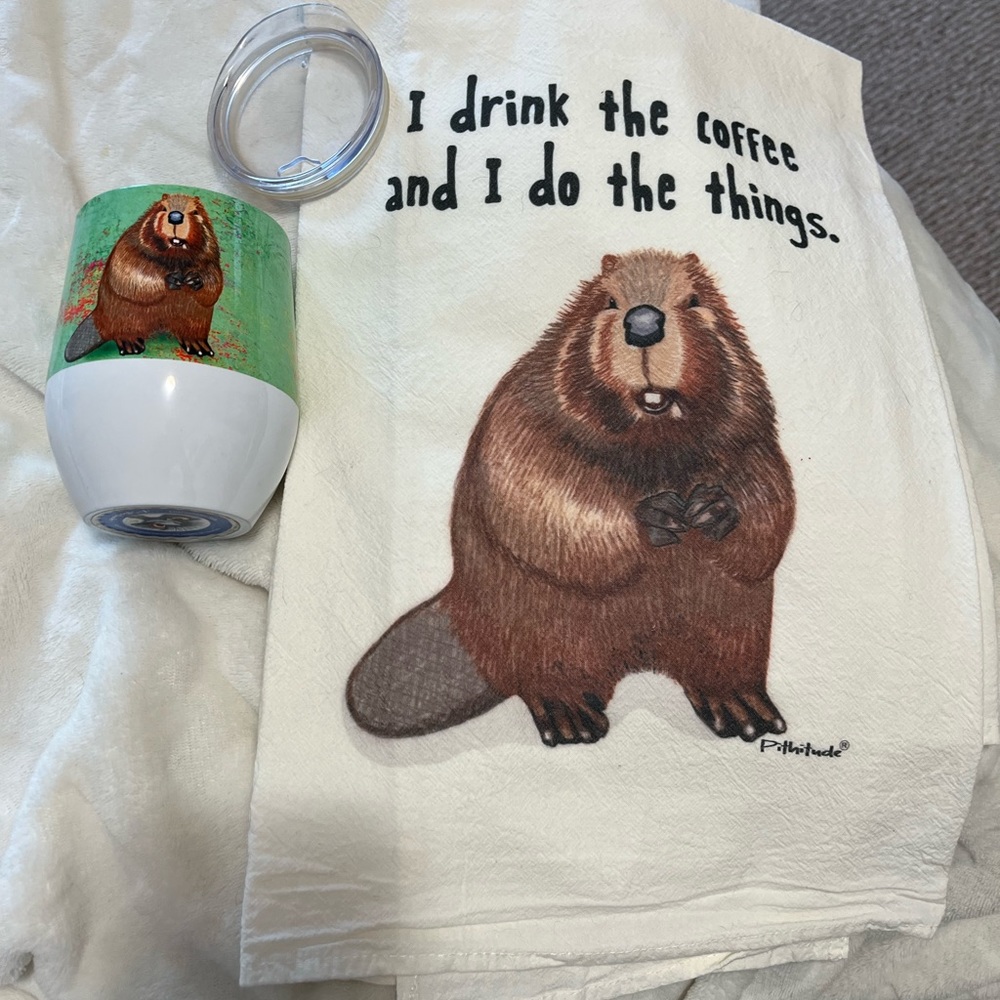 To-Go Mug and Tea Towel